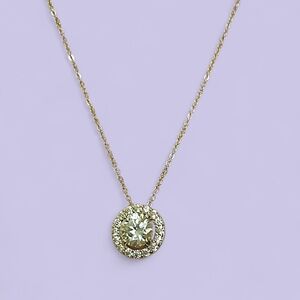 925 Moissanite Necklace